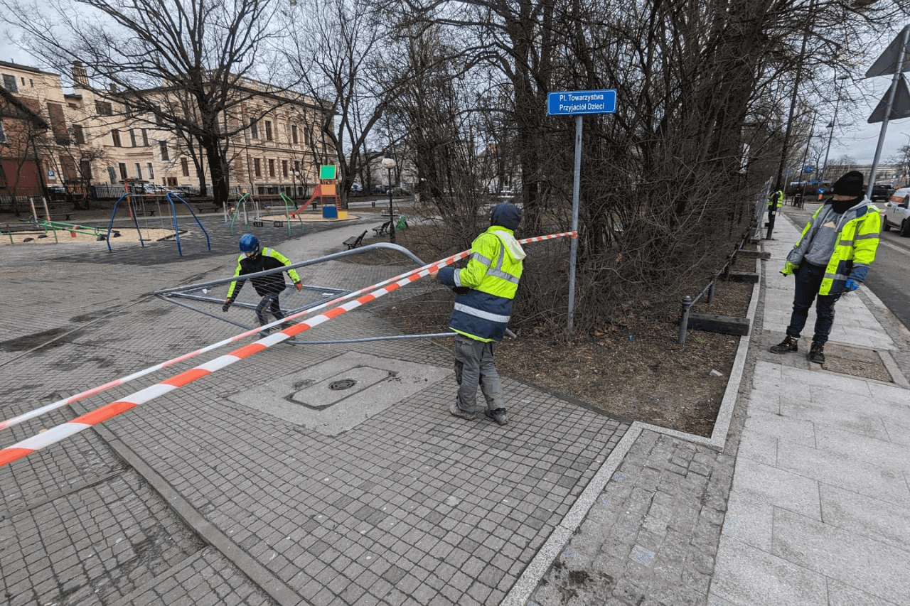 Remont Placu TPD w Tarnowskich Górach