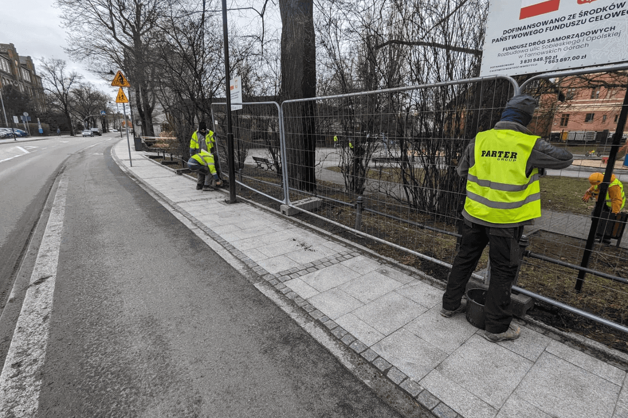 Remont Placu TPD w Tarnowskich Górach