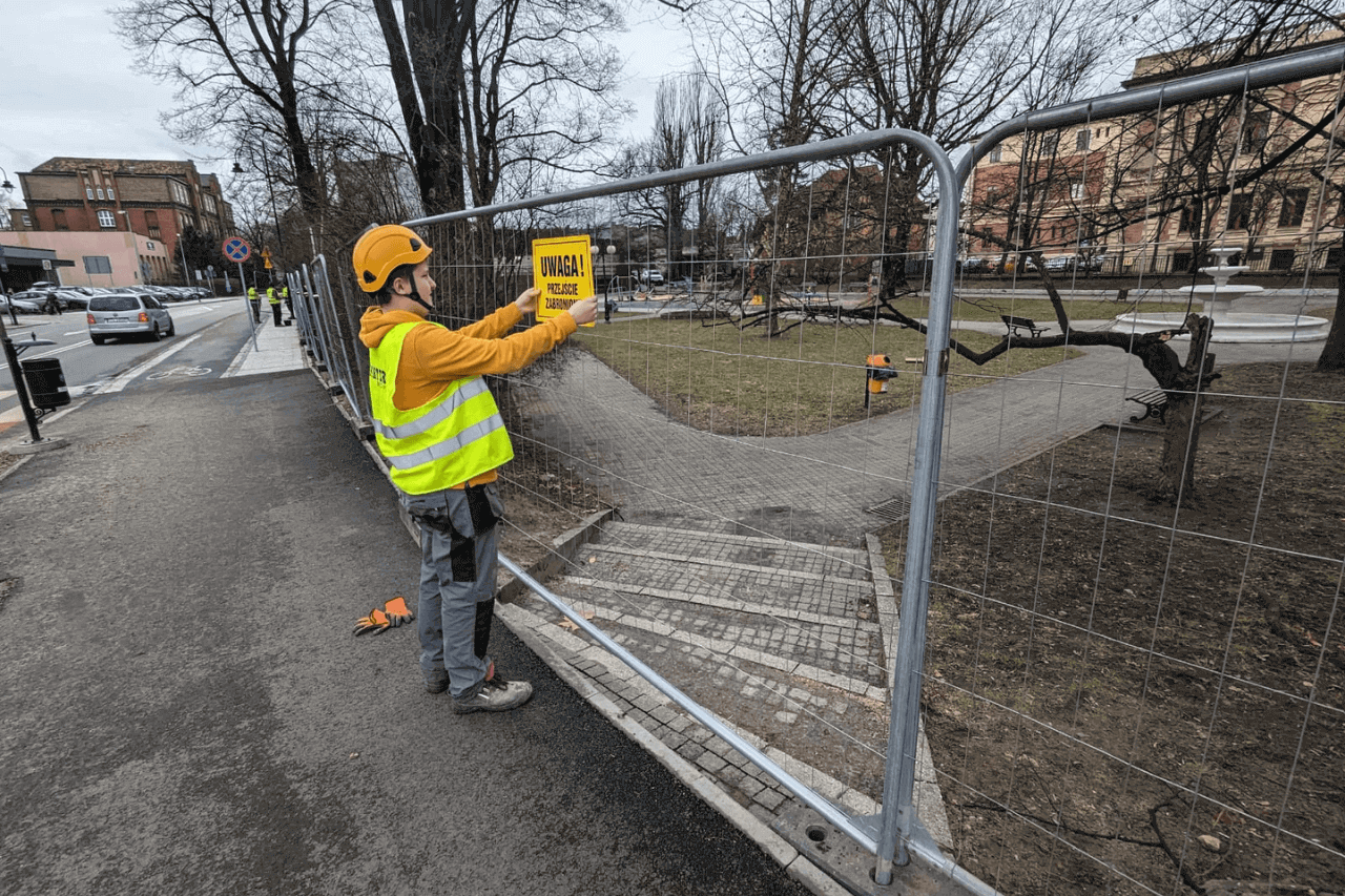 Remont Placu TPD w Tarnowskich Górach