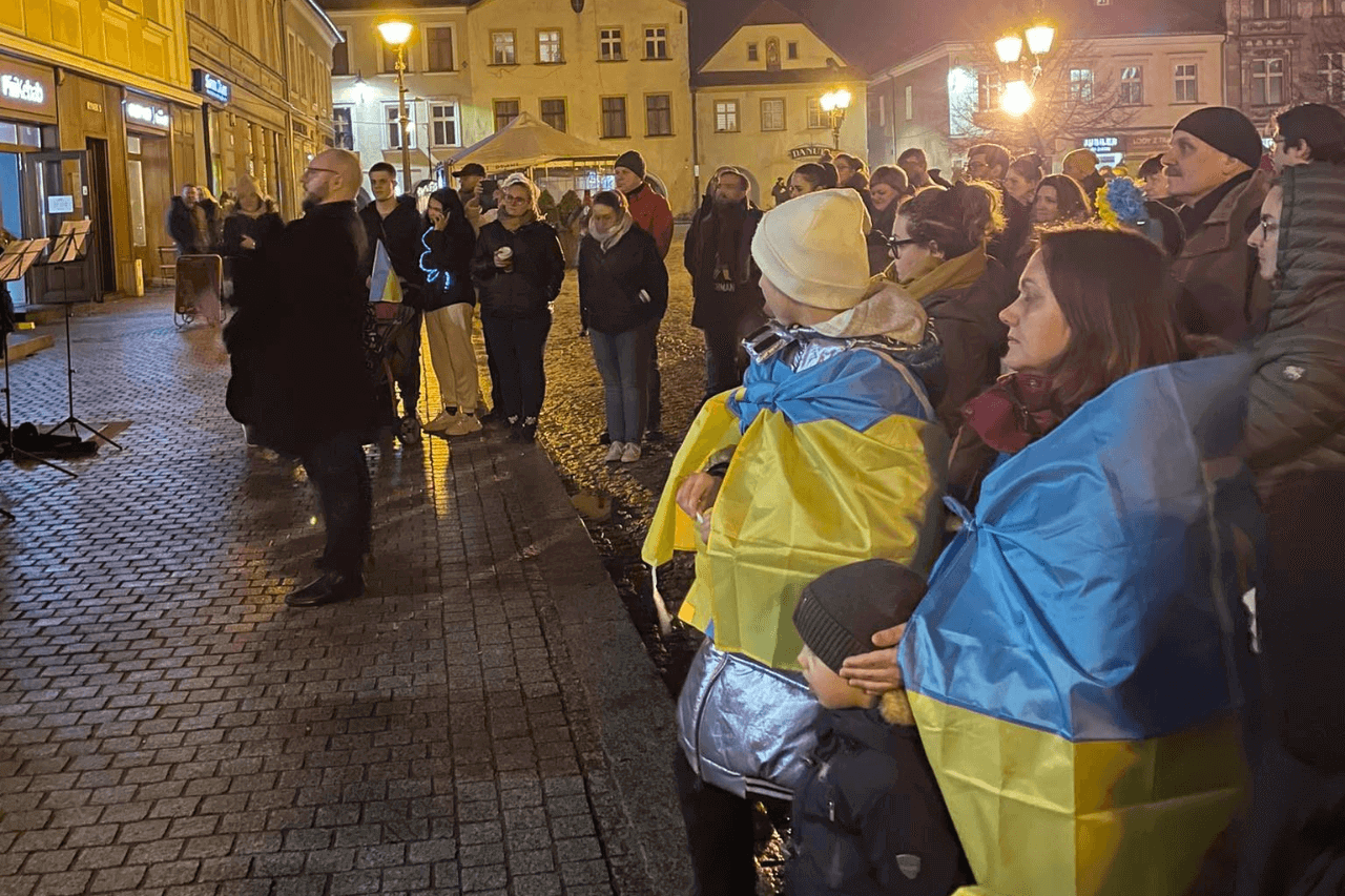 Spotkanie dla Ukrainy w Tarnowskich Górach