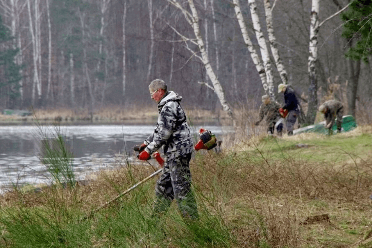 Sprzątanie Zielonej w Kaletach