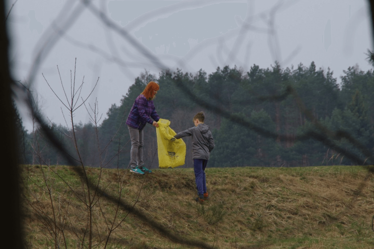 Sprzątanie Zielonej w Kaletach