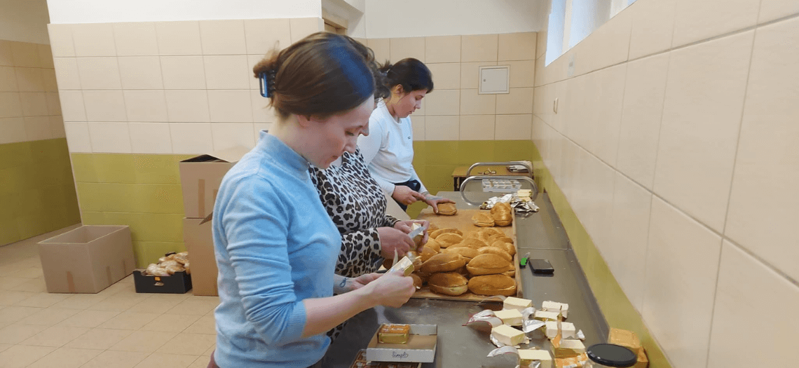Tarnowskie Góry: "Gastronomik" pomaga uchodźcom