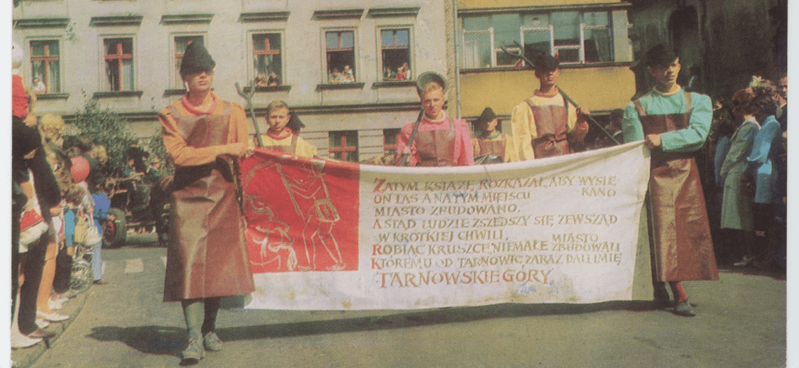 Gwarki w Tarnowskich Górach na archiwalnych fotografiach