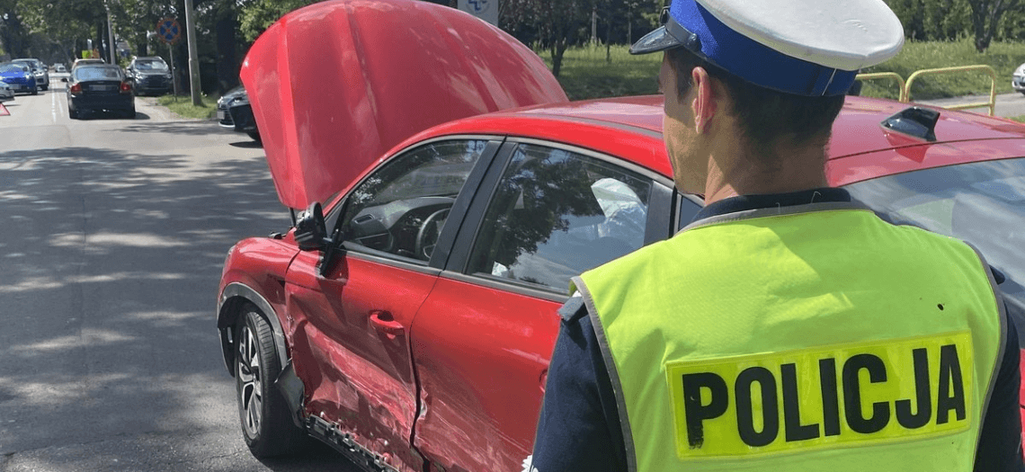 Tarnowskie Góry. Kolizja przy szpitalu