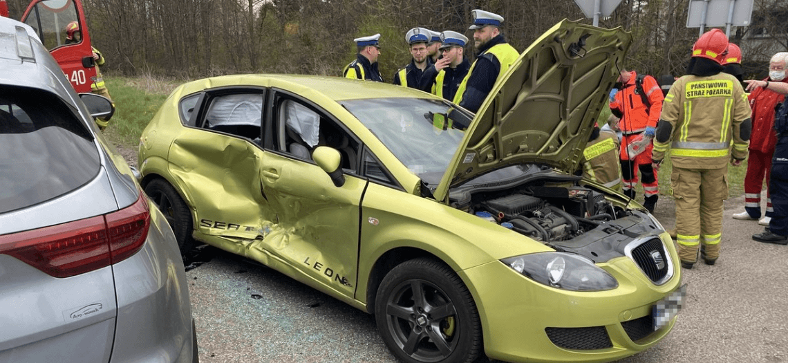 Tarnowskie Góry Wypadek na Obwodnicy 2