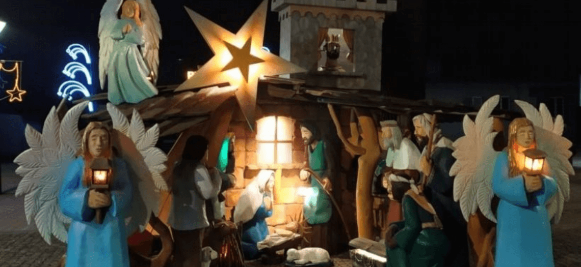 Kalety - Stajenka Bożonarodzeniowa na Małym Rynku