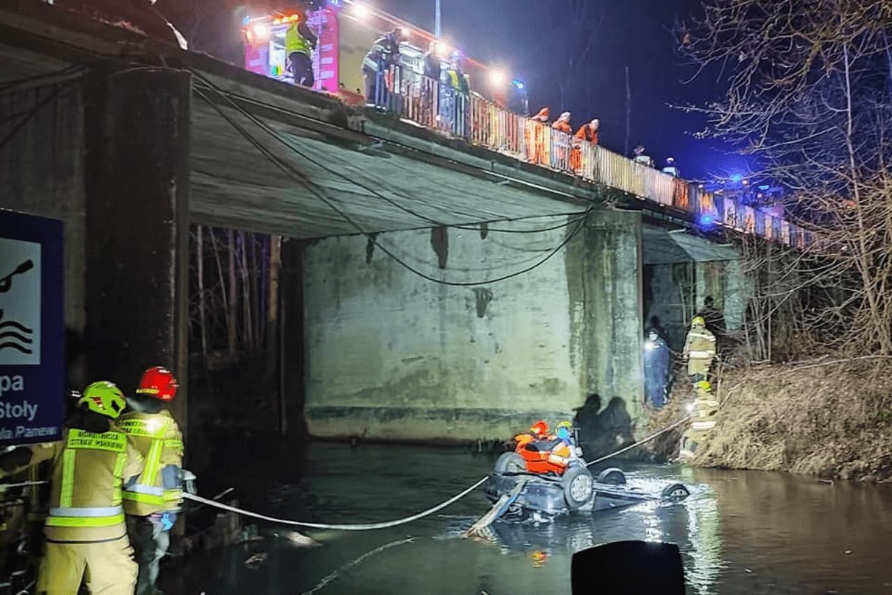 Wypadek w Potępie