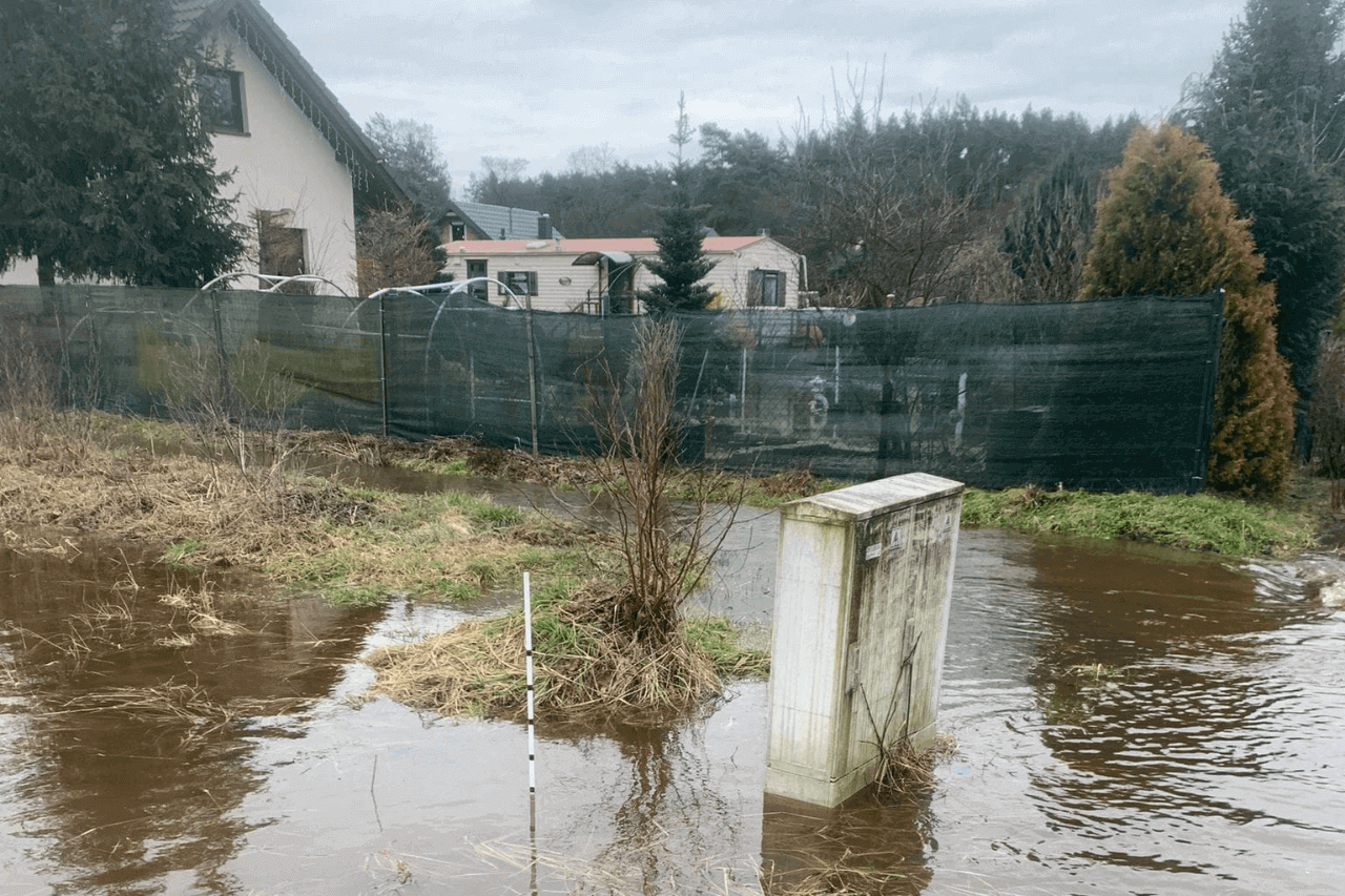 Zalania w gminie Krupski Młyn