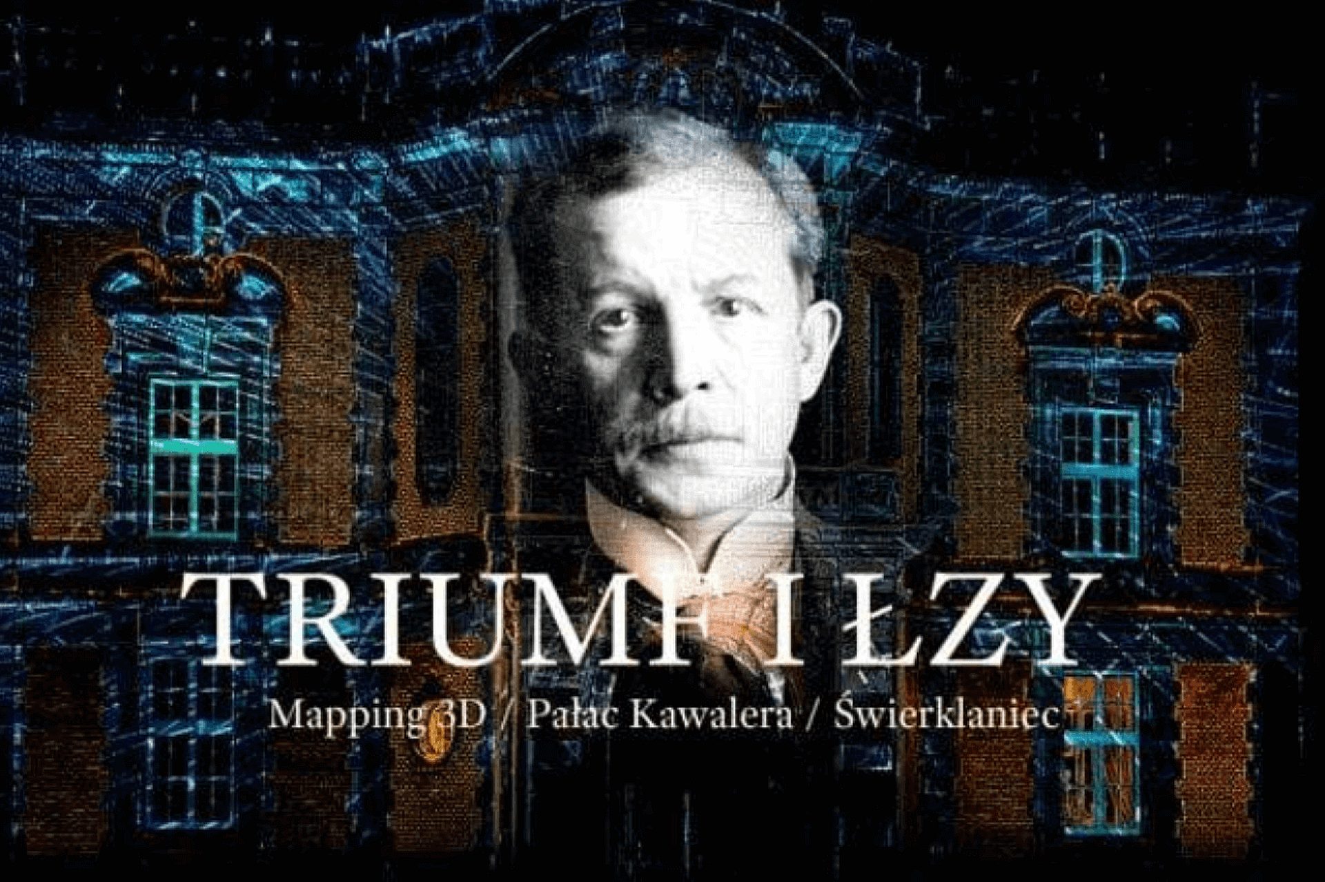 Swierklaniec mapping palac kawalera Swierklaniec mapping palac kawalera