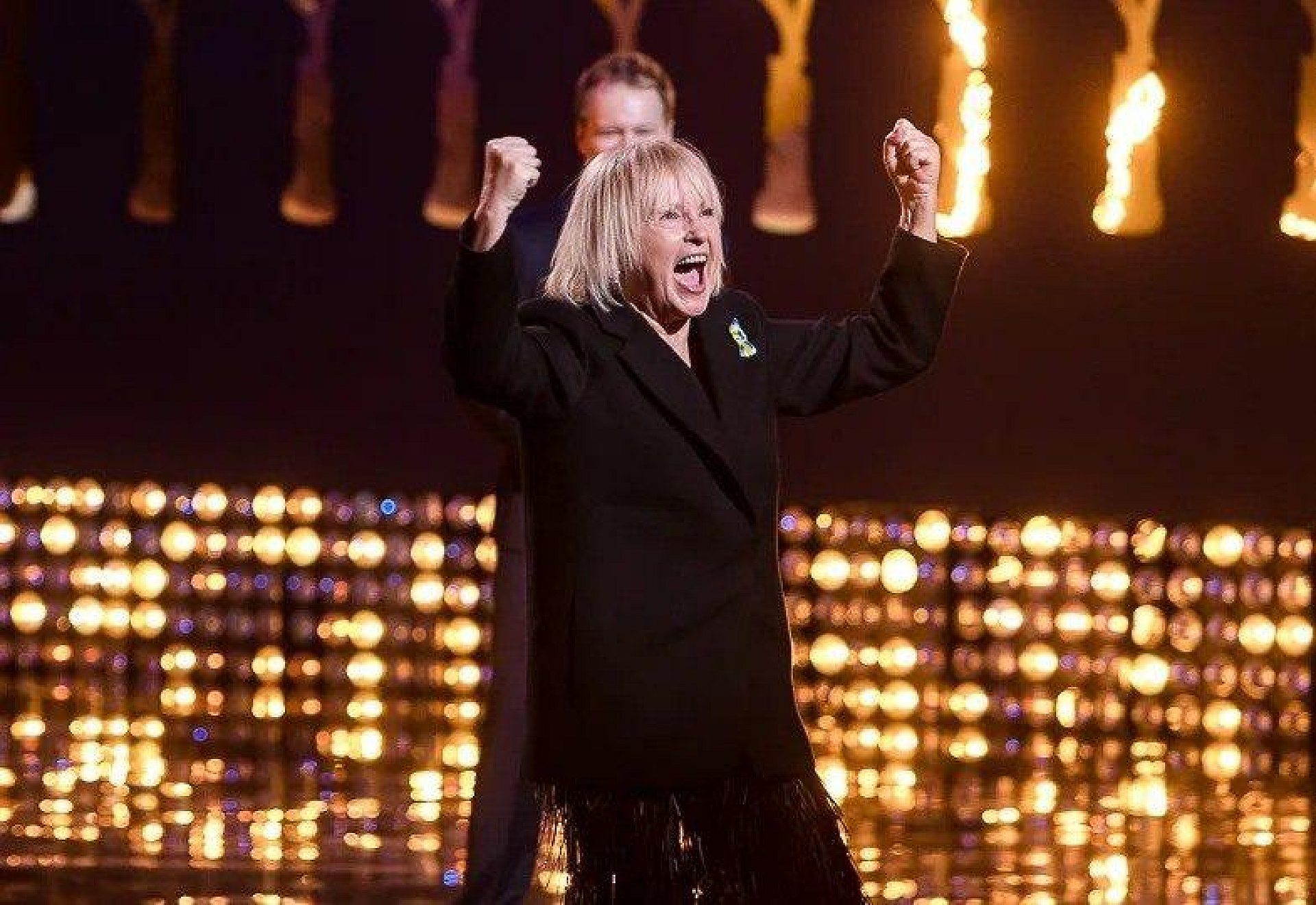 Dorota Pomykała z nagrodą Orła Dorota Pomykała z nagrodą Orła