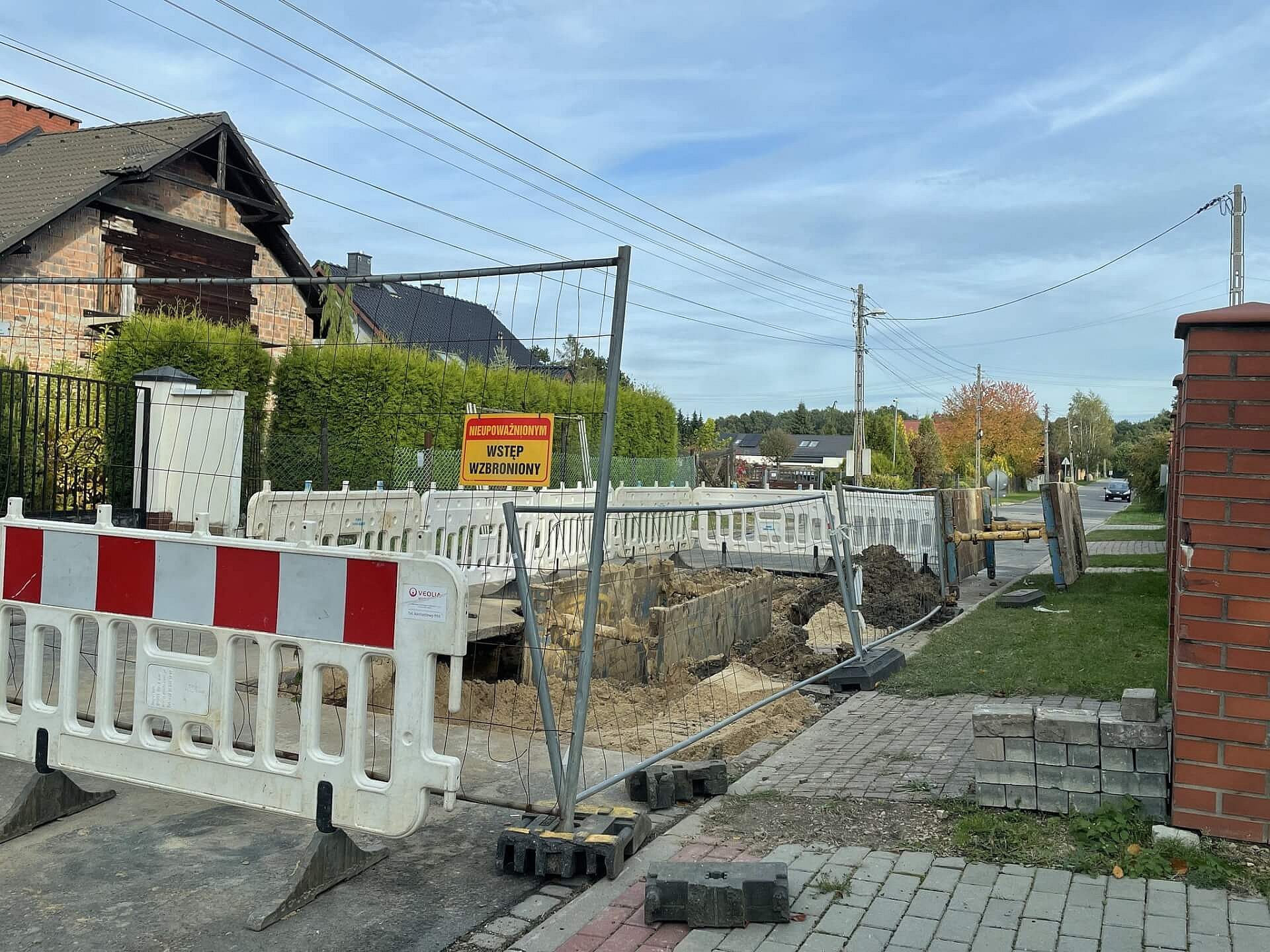 Repty Śląskie roboty drogowe Repty Śląskie roboty drogowe
