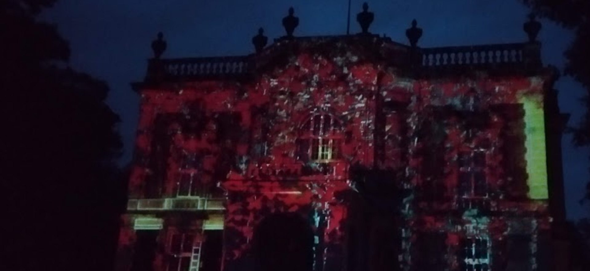 Mapping na Pałacu Kawalera Mapping na Pałacu Kawalera