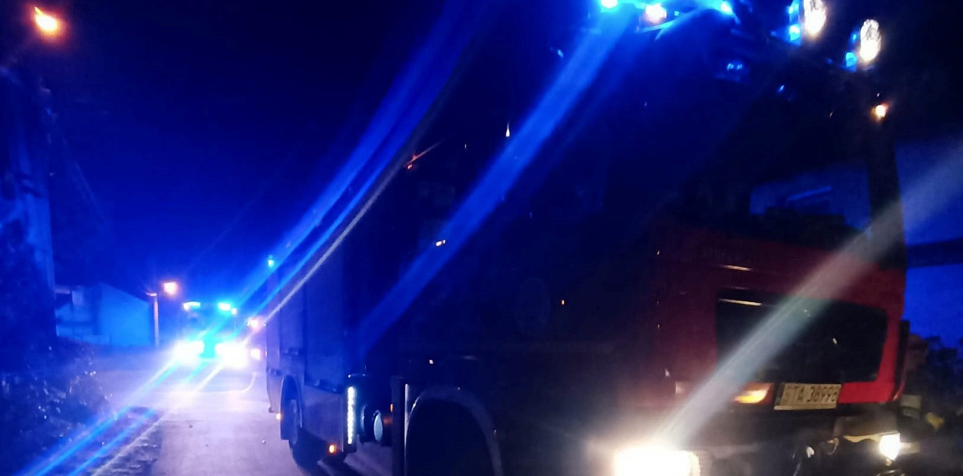 Pożar Tworóg nowa wieś Pożar Tworóg nowa wieś