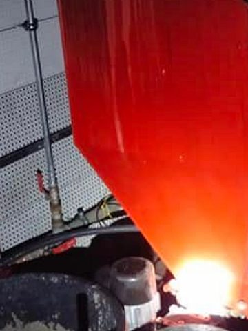 Gmina Tworóg. Pożar w Mikołesce Gmina Tworóg. Pożar w Mikołesce