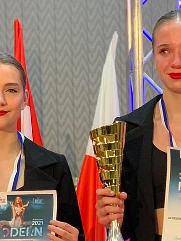 Aleksandra Janiczek i Justyna Suchańska wicemistrzyniami świata Aleksandra Janiczek i Justyna Suchańska wicemistrzyniami świata