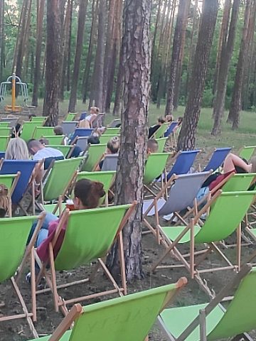 Letnie kino plenerowe w Kaletach Letnie kino plenerowe w Kaletach