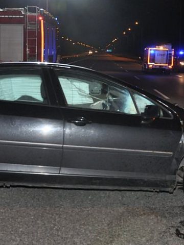 Tragiczny wypadek na A1 w Wieszowie Tragiczny wypadek na A1 w Wieszowie