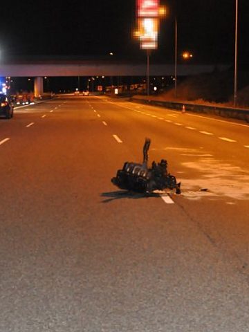 Tragiczny wypadek na A1 w Wieszowie Tragiczny wypadek na A1 w Wieszowie