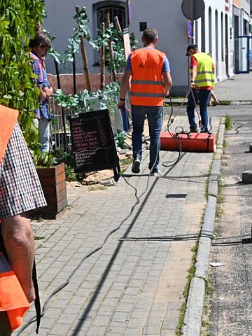 Badania i prace w rejonie ulic Królika i Dolnej Badania i prace w rejonie ulic Królika i Dolnej