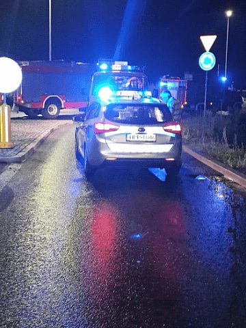 Szałsza Pojazd wpadł do rowu 5 Szałsza Pojazd wpadł do rowu 5