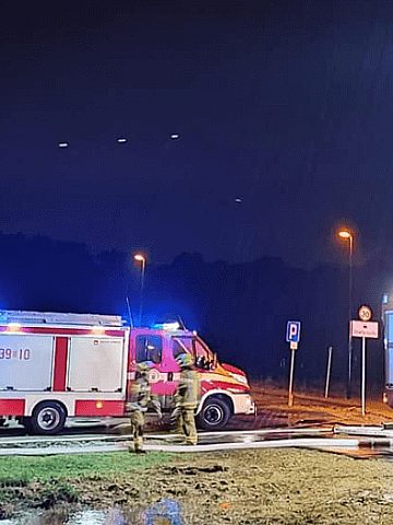 Interwencja OSP Potępa Interwencja OSP Potępa