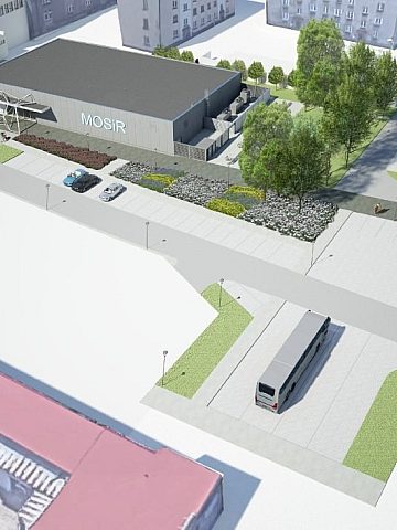 Budowa krytego basenu w Radzionkowie Budowa krytego basenu w Radzionkowie