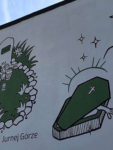 Mural w Miasteczku Śląskim Mural w Miasteczku Śląskim