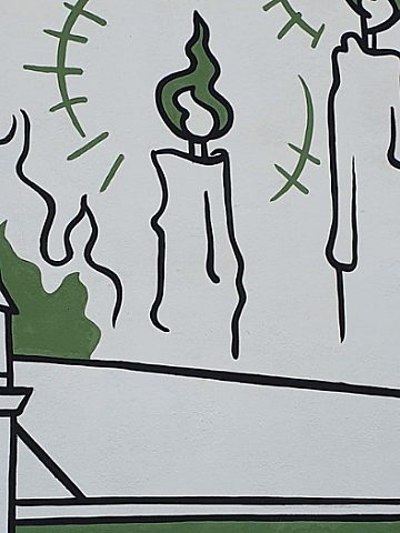 Mural w Miasteczku Śląskim Mural w Miasteczku Śląskim