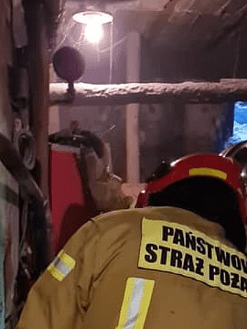 Pożar w Wieszowej Pożar w Wieszowej