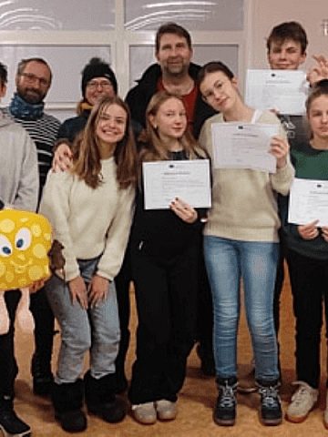 Uczniowie ze Zbrosławic w Słowacji Uczniowie ze Zbrosławic w Słowacji