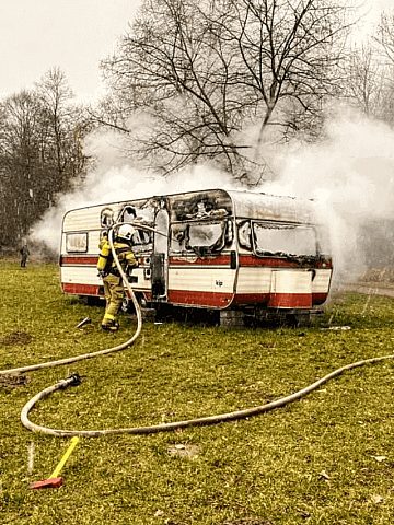 Pożar w Kamieńcu Pożar w Kamieńcu