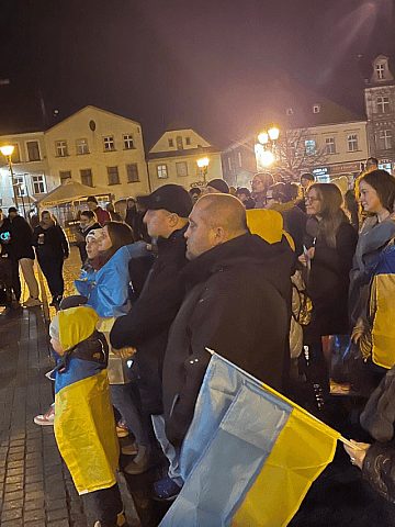 Spotkanie dla Ukrainy w Tarnowskich Górach Spotkanie dla Ukrainy w Tarnowskich Górach