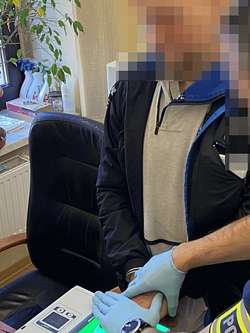 Zatrzymanie poszukiwanego w Tarnowskich Górach Zatrzymanie poszukiwanego w Tarnowskich Górach