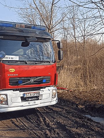 Pożar w gminie Zbrosławice Pożar w gminie Zbrosławice