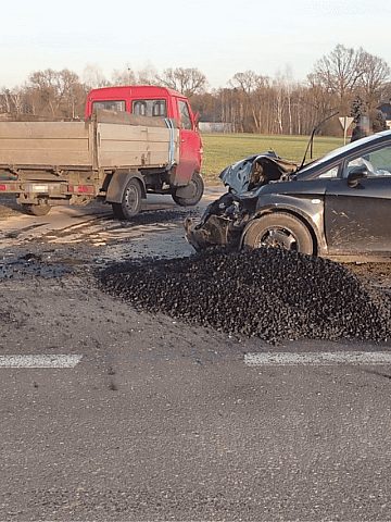 Kolizja w Łubiu Kolizja w Łubiu