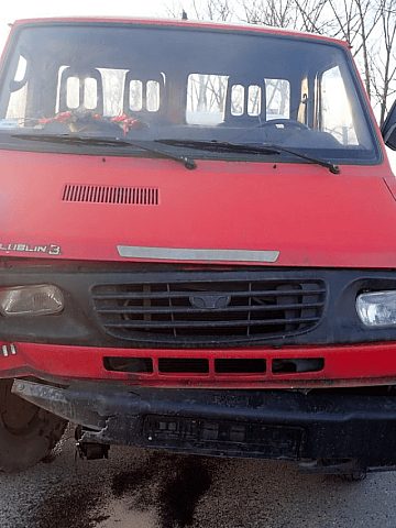 Kolizja w Łubiu Kolizja w Łubiu