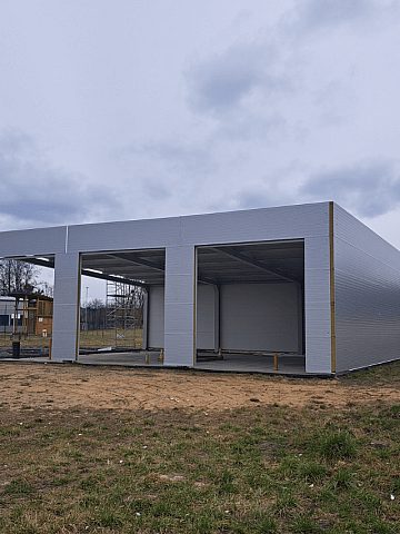 Budowa remizy w Boruszowicach Budowa remizy w Boruszowicach