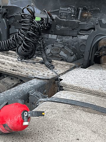 Pożar pojazdu w Celinach Pożar pojazdu w Celinach