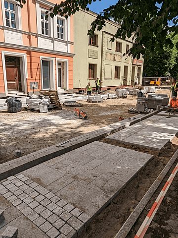 Prace drogowe w Tarnowskich Górach Prace drogowe w Tarnowskich Górach
