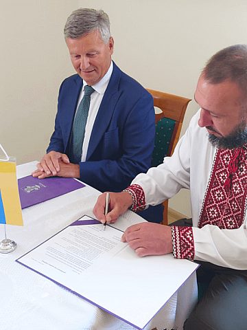 Goście z Ukrainy w gminie Zbrosławice Goście z Ukrainy w gminie Zbrosławice