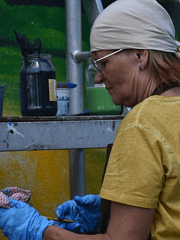 Nowy mural w Tarnowskich Górach Nowy mural w Tarnowskich Górach
