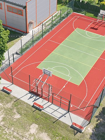 Nowe boisko w Wieszowie Nowe boisko w Wieszowie