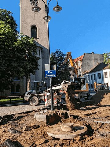 Roboty drogowe w Tarnowskich Górach Roboty drogowe w Tarnowskich Górach