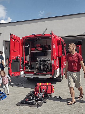 Otwarcie remizy w Kaletach Otwarcie remizy w Kaletach