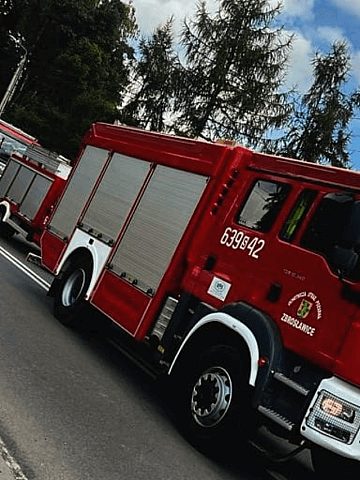 Wypadek w Zbrosławicach Wypadek w Zbrosławicach