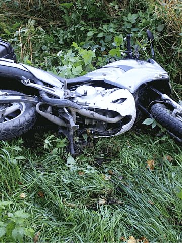 Wypadek w Wilkowicach Wypadek w Wilkowicach