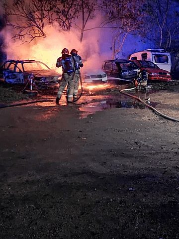 Pożar w centrum Tarnowskich Gór Pożar w centrum Tarnowskich Gór