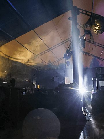 Pożar w Radzionkowie Pożar w Radzionkowie