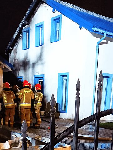 Pożar w lokalu w Tarnowskich Górach Pożar w lokalu w Tarnowskich Górach